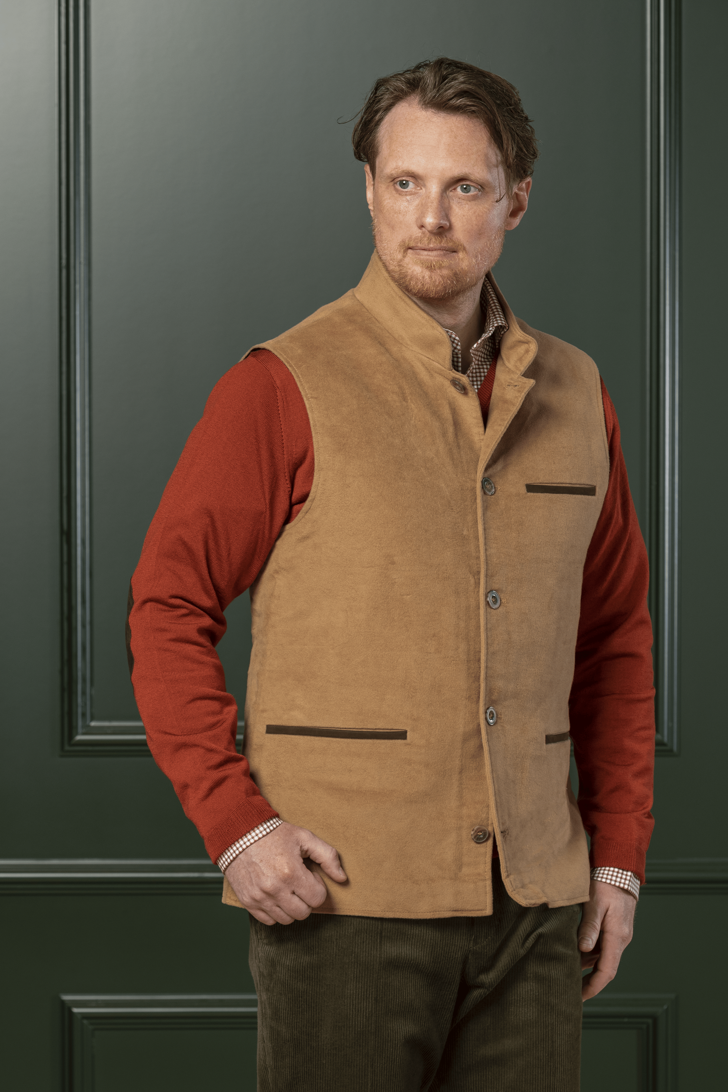 Belgravia Fife Vest - Camel