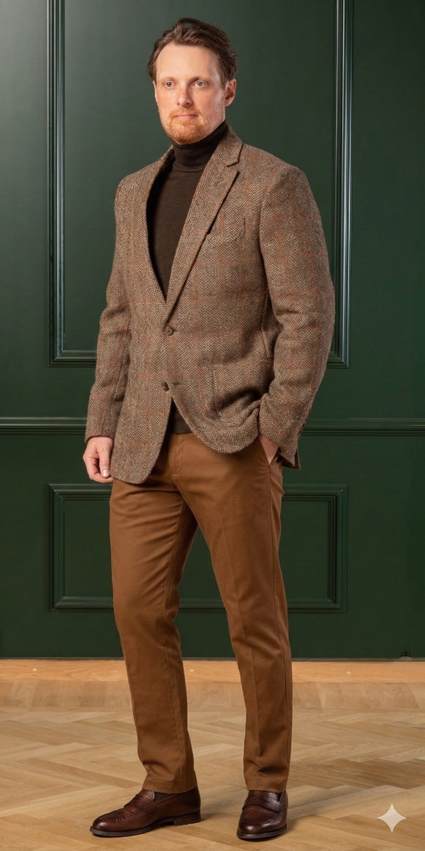 Lumley Chino Trousers - Camel