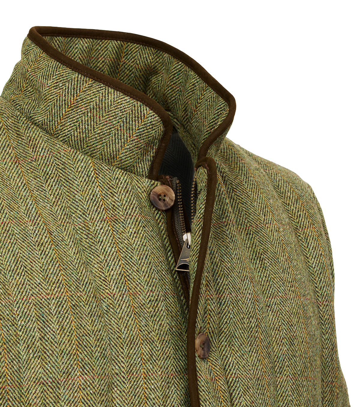 Berleigh quilted tweed vest