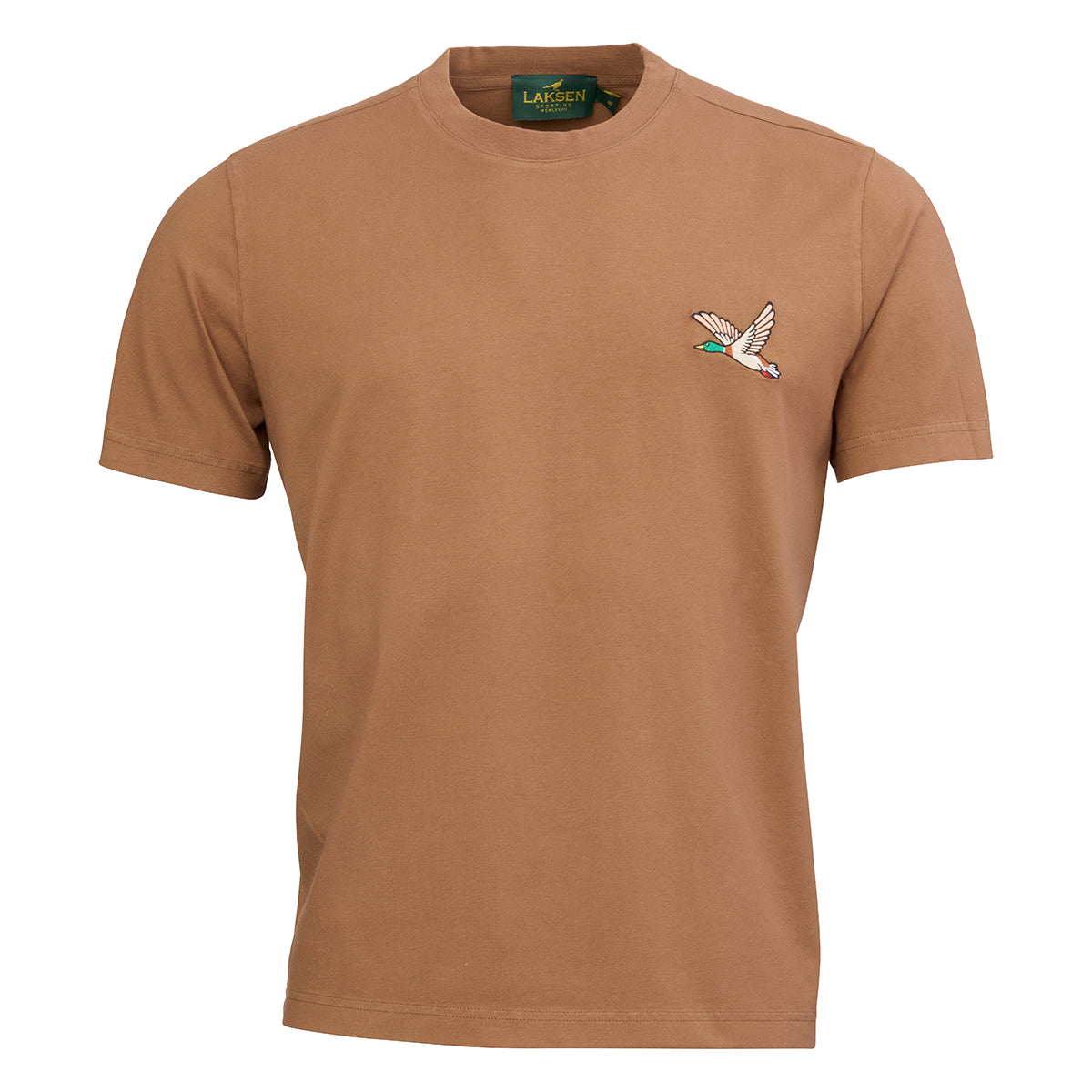Duck Cotton T-Shirt – Camel