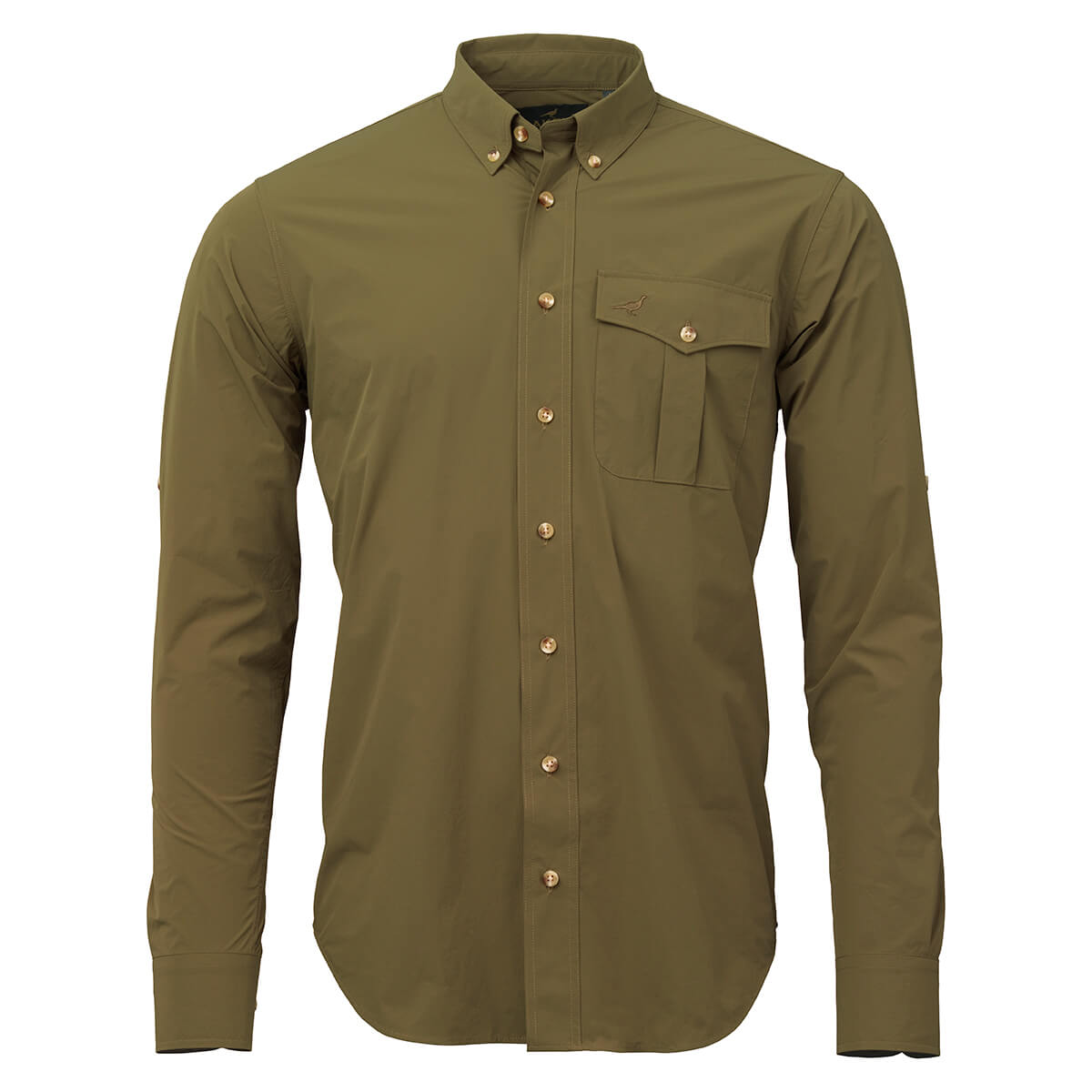 Kinshasa Tech Shirt - Olive Green