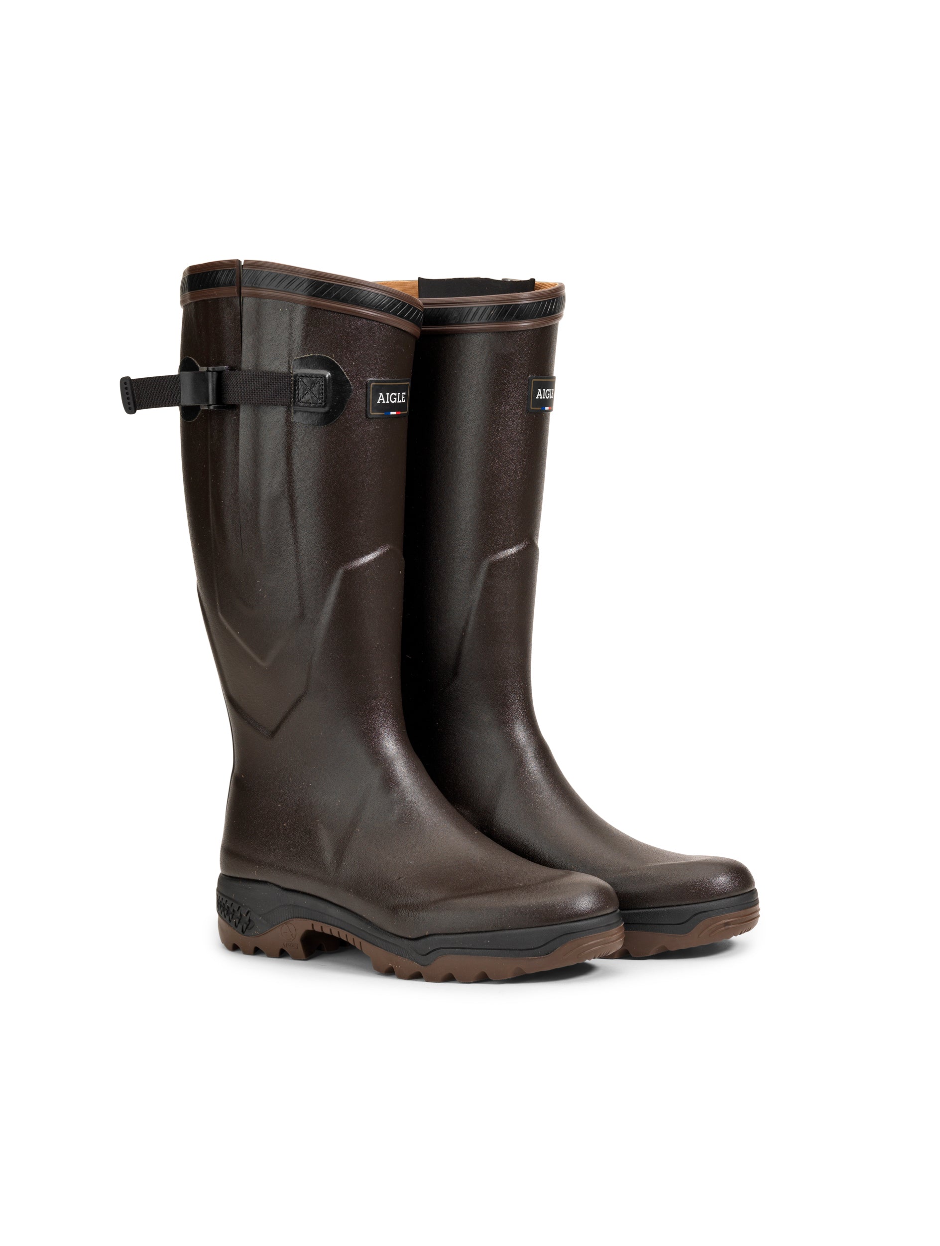 Aigle Parcours 2 Vario Rubber Boots – Brown