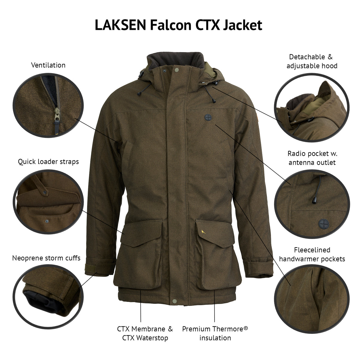 Falcon Tech Ladies Hunting Jacket w. CTX™
