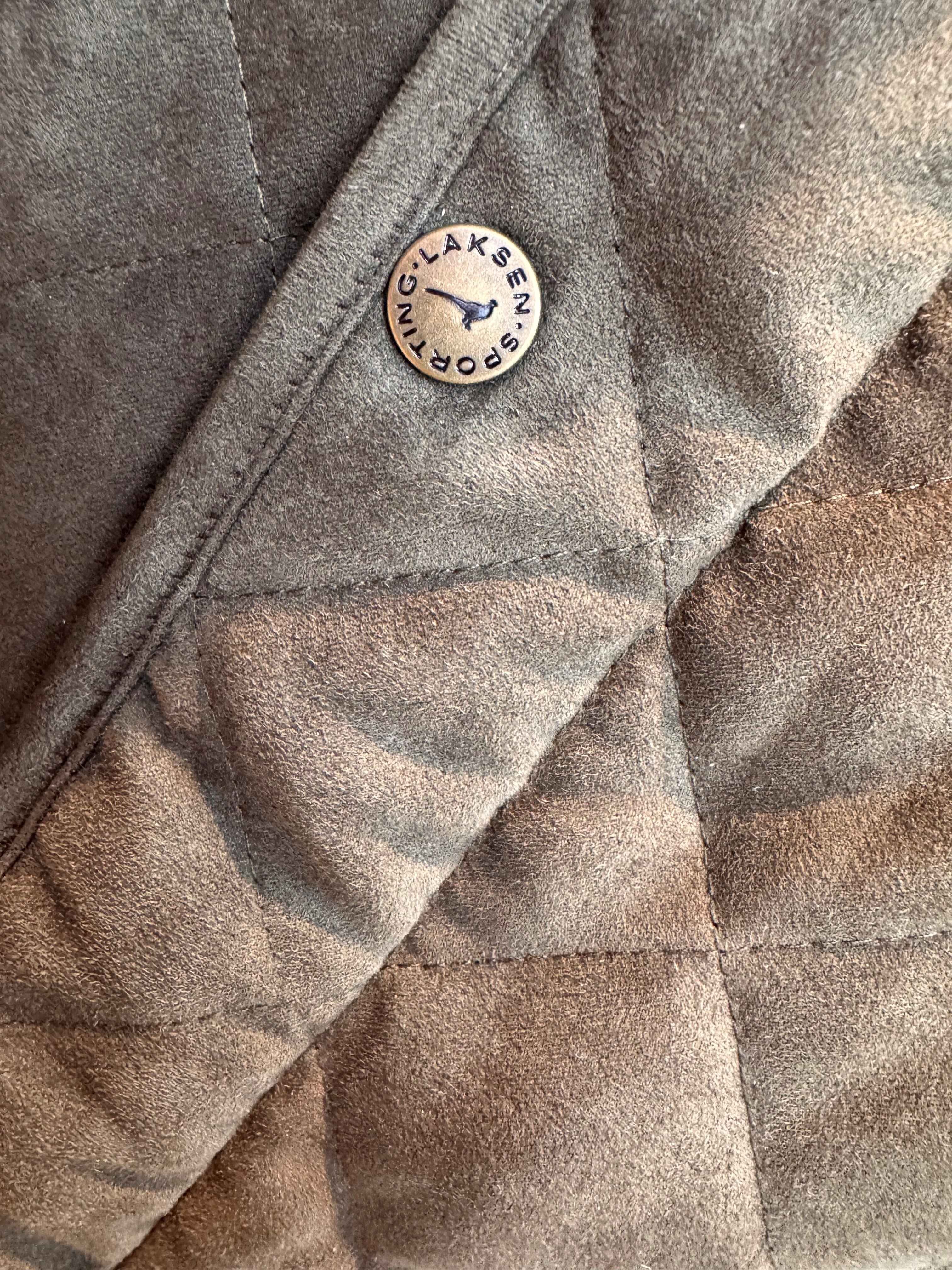 Ladies Hampton Quilted Jacket - Brown