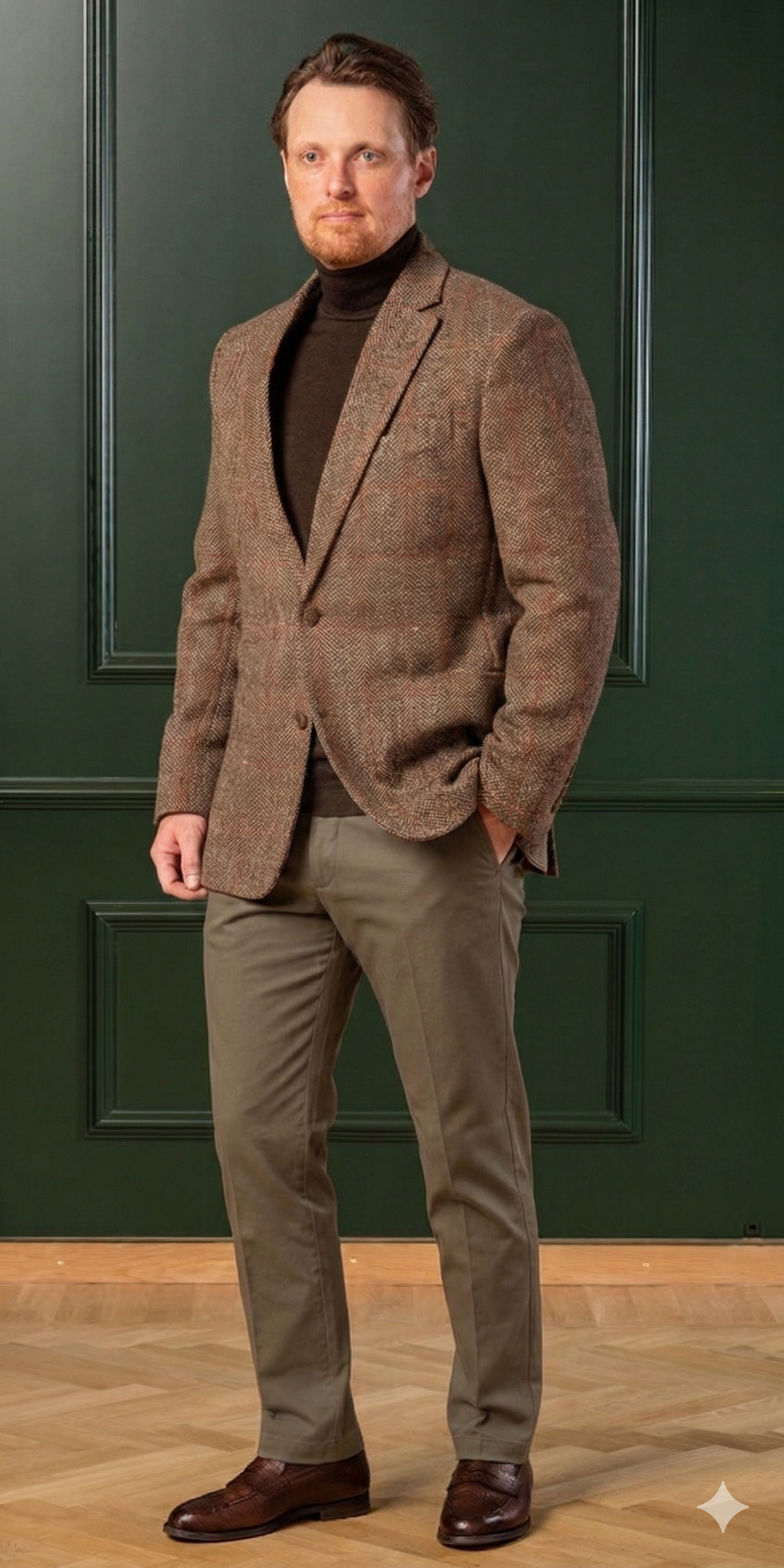 Lumley Chino Trousers - Khaki