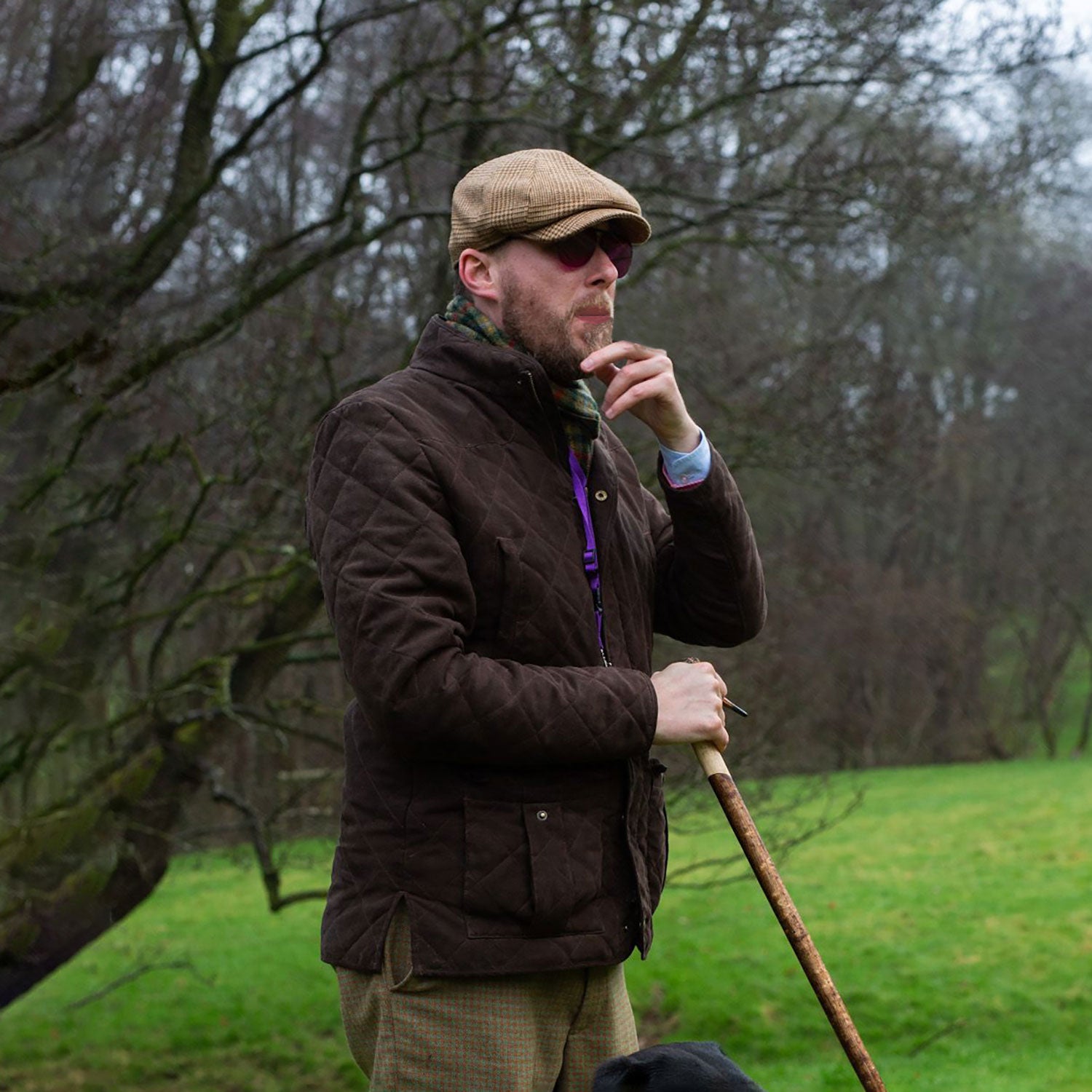 Hampton Quilted Jacket - Brown