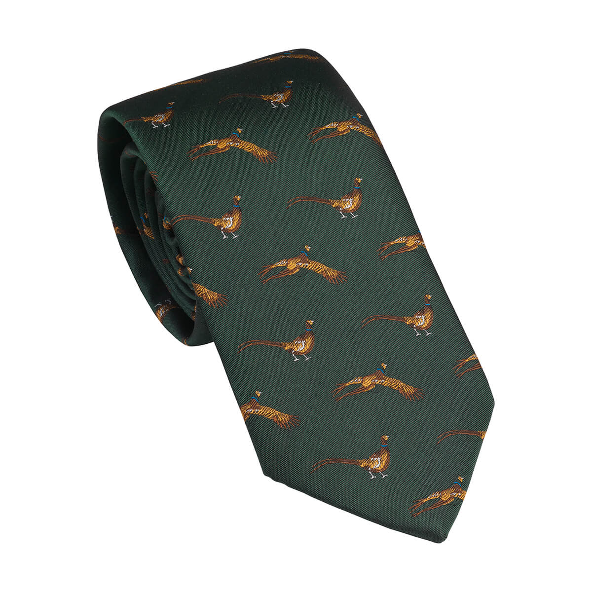 Pheasant Tie - British Racing Green