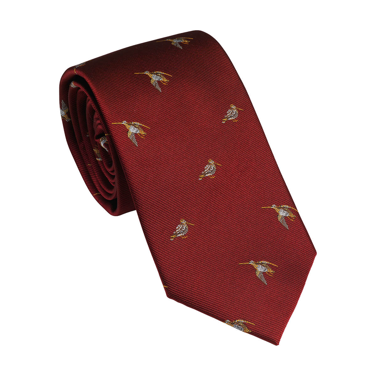 Woodcock Tie - Vintage Red