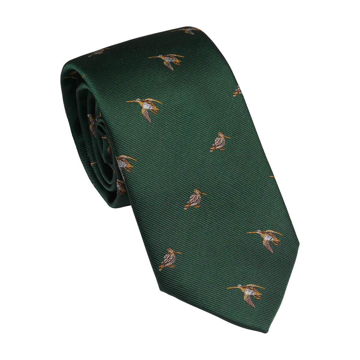 Woodcock Tie - British Racing Green