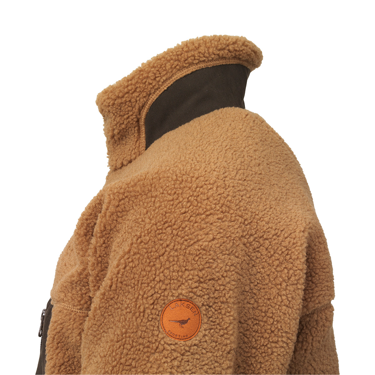 Teddy Fleece Zip Jacket - Toffee