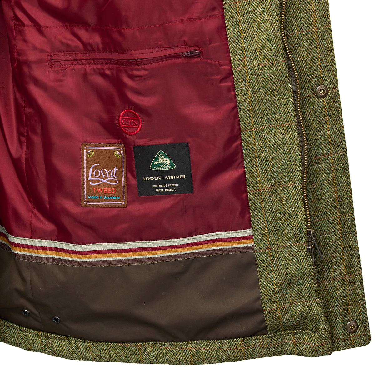 Berleigh Fairfax tweed CTX coat