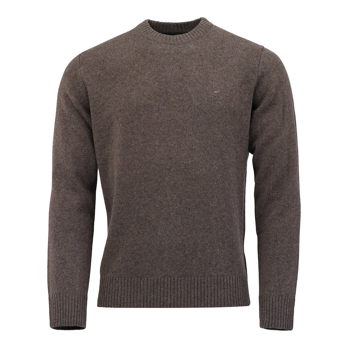 Kensington O-neck Lambswool Sweater – Bisquit