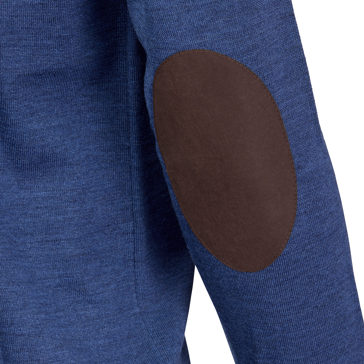 Sussex V-neck Merino Sweater – Corn Blue