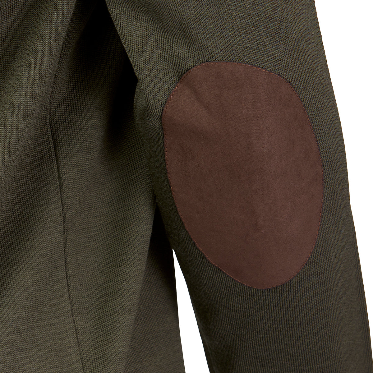 Sussex V-neck Merino Sweater – Olive