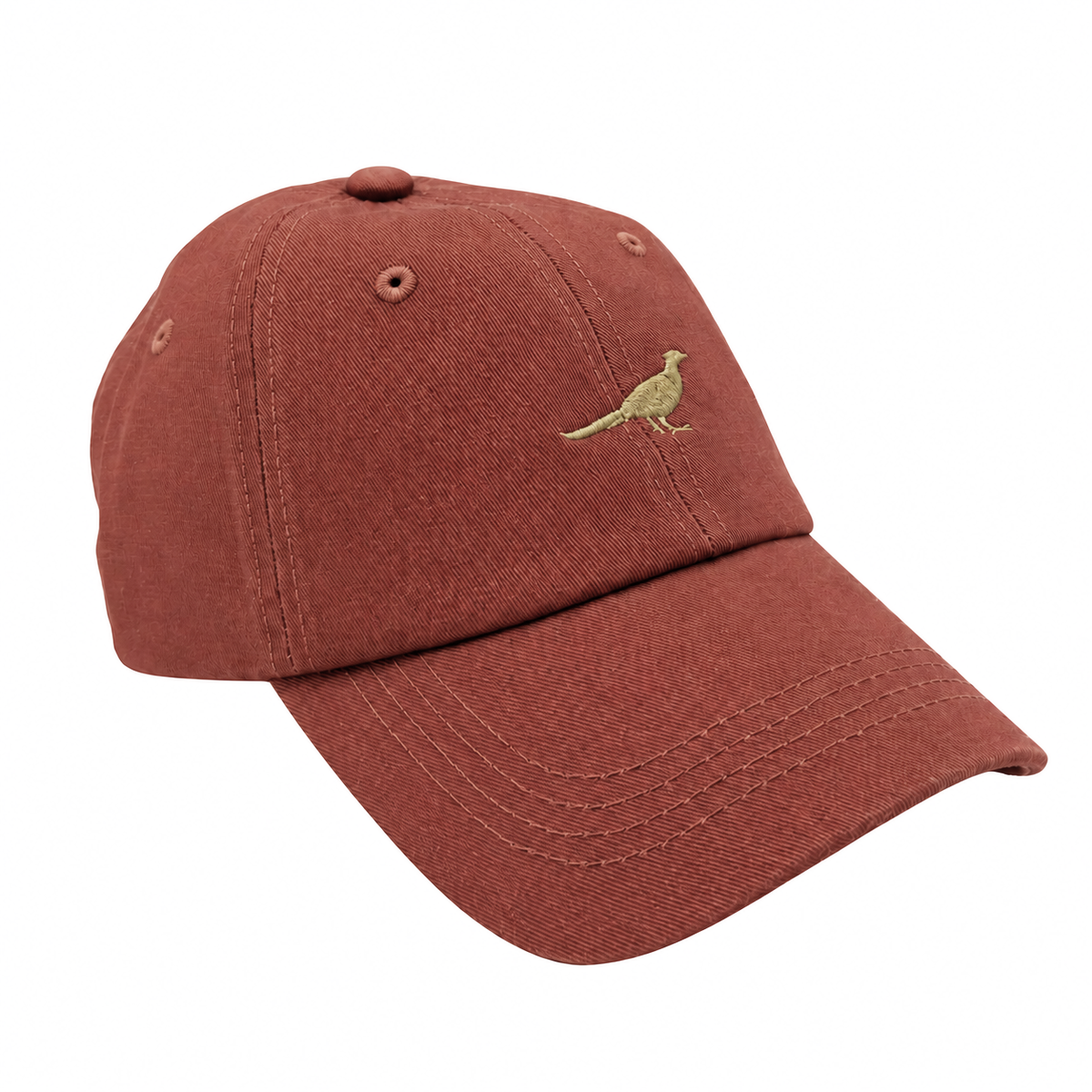 Laksen logo baseball cap - Rust