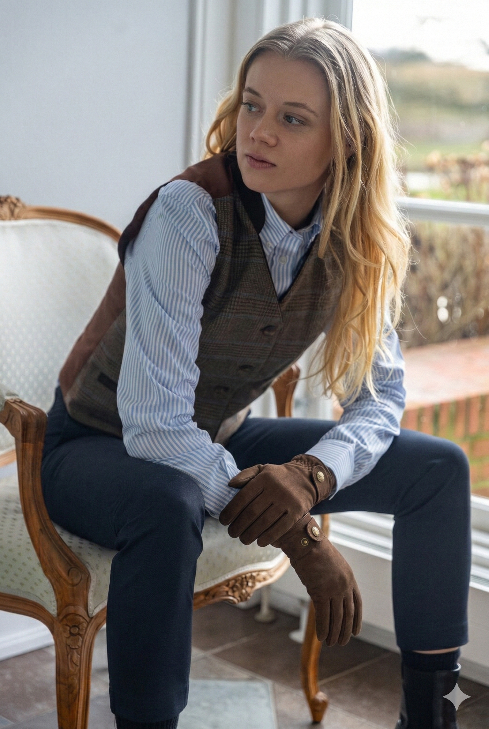 London Gloves for Ladies - Brown