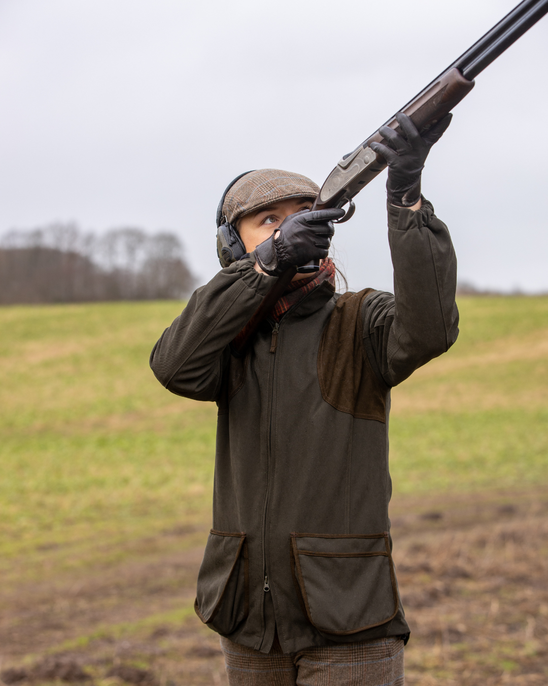 Ladies Clay Pro Shooting Jacket w. CTX™ - Olive