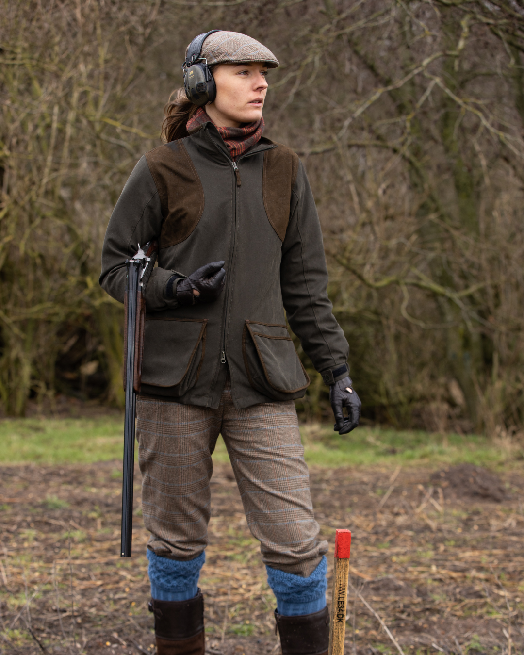 Ladies Clay Pro Shooting Jacket w. CTX™ - Olive