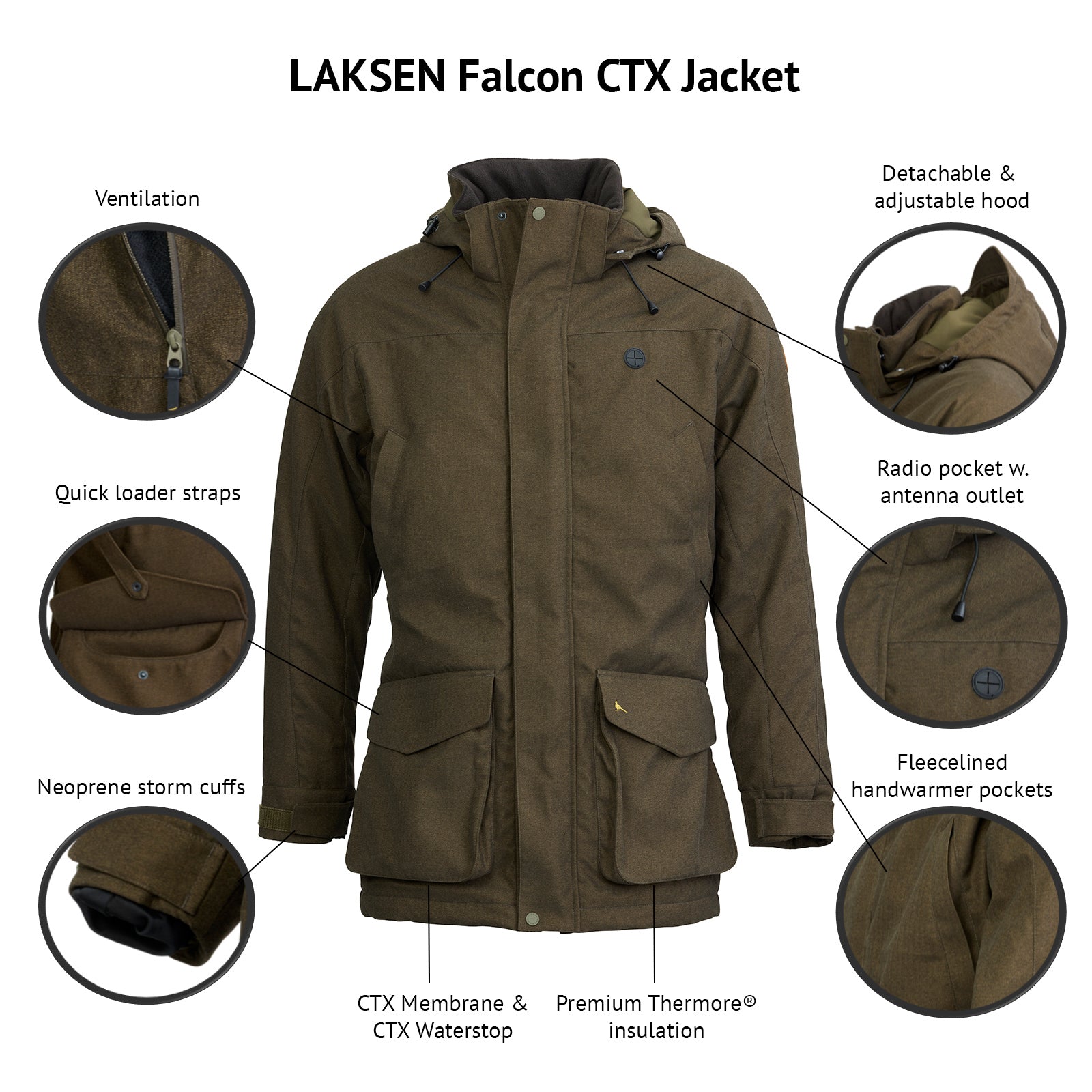 Falcon Tech Ladies Hunting Jacket w. CTX™