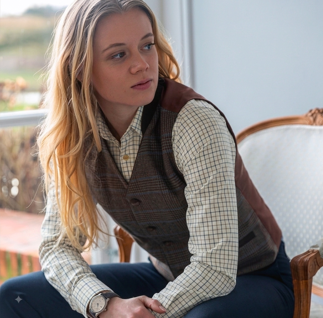 Saga Women's Shirt Cotton/Wool