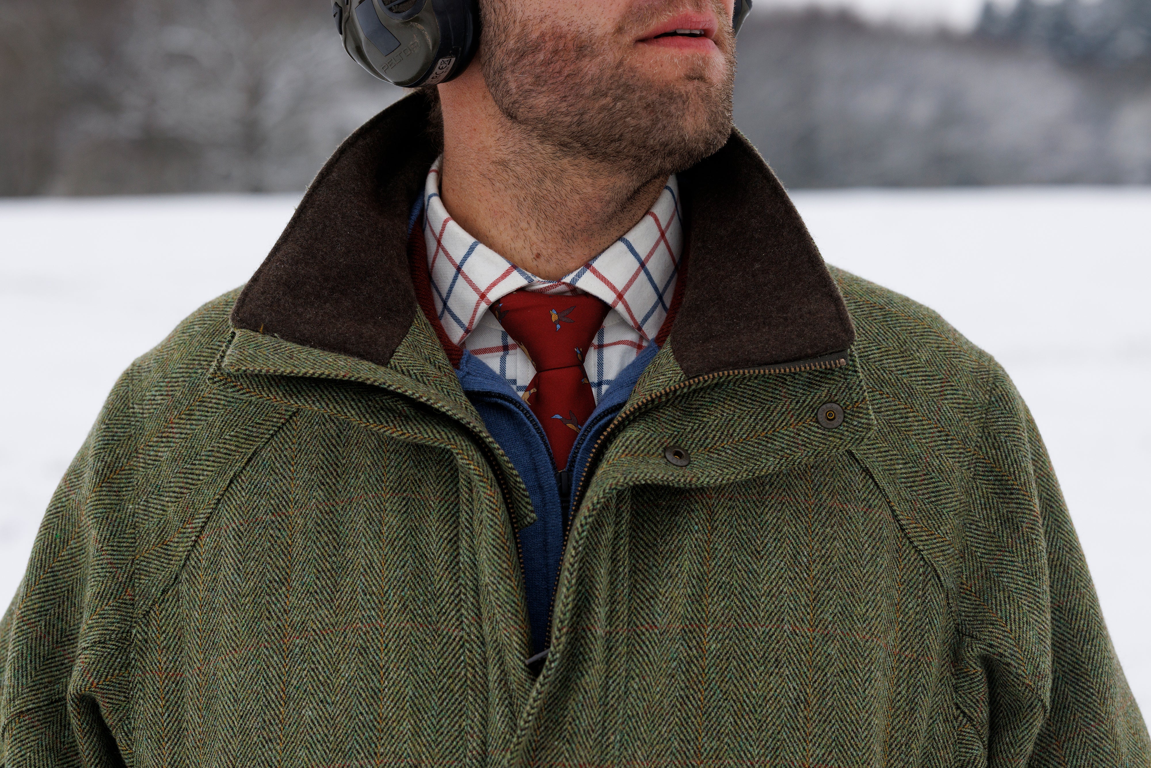 Berleigh Fairfax tweed CTX coat
