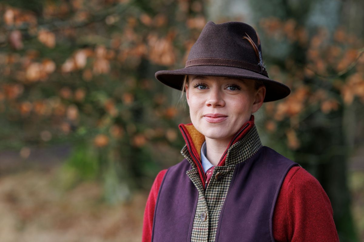 Lily Pernith Tweed Shooting Vest