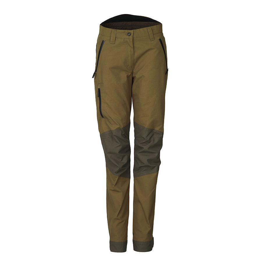 Ladies Dynamic Eco Hunting Trousers - Olive/bronze