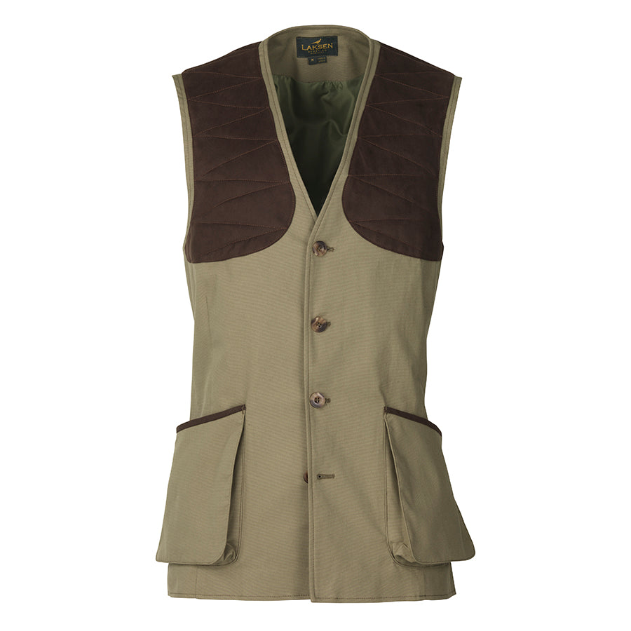 Cottonwoods Leith Shooting Vest - Plantation Green