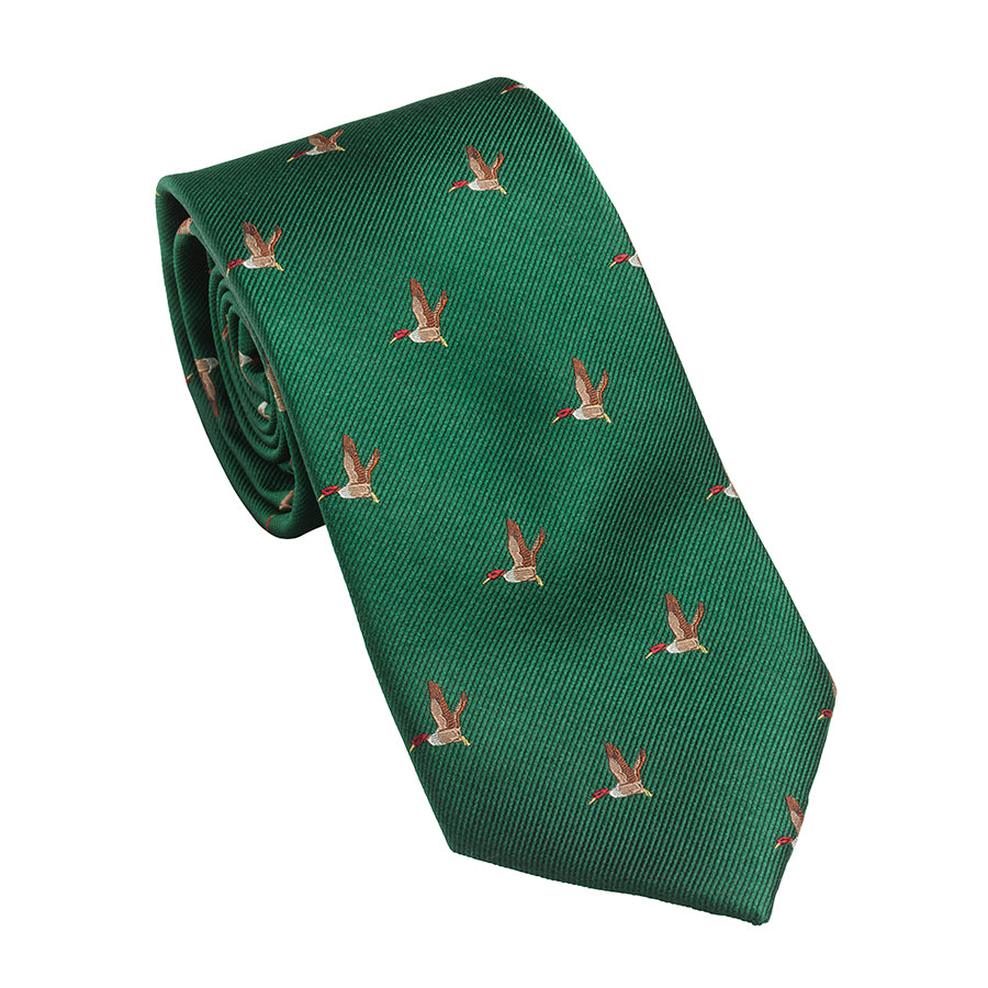 Duck Tie - British Racing Green