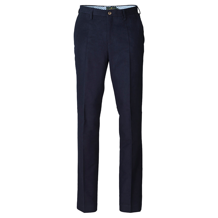 Belgravia Moleskin Trousers - Navy