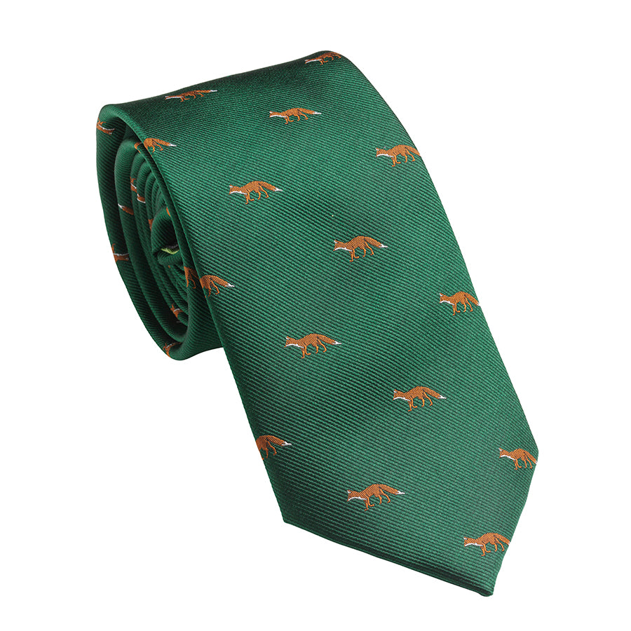 Fox Tie - British Racing Green