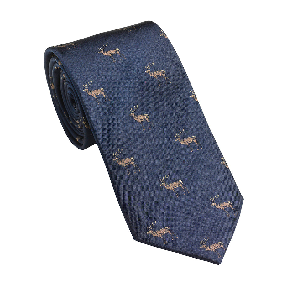 Stag Deer Tie - Old Navy