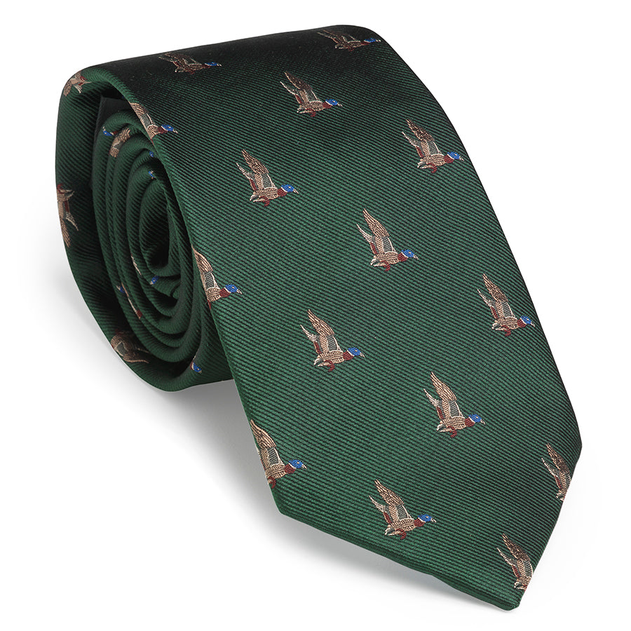 Duck Tie - British Racing Green