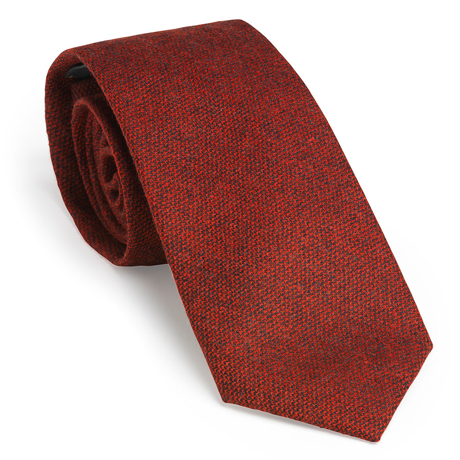 Tweed Tie - Wine