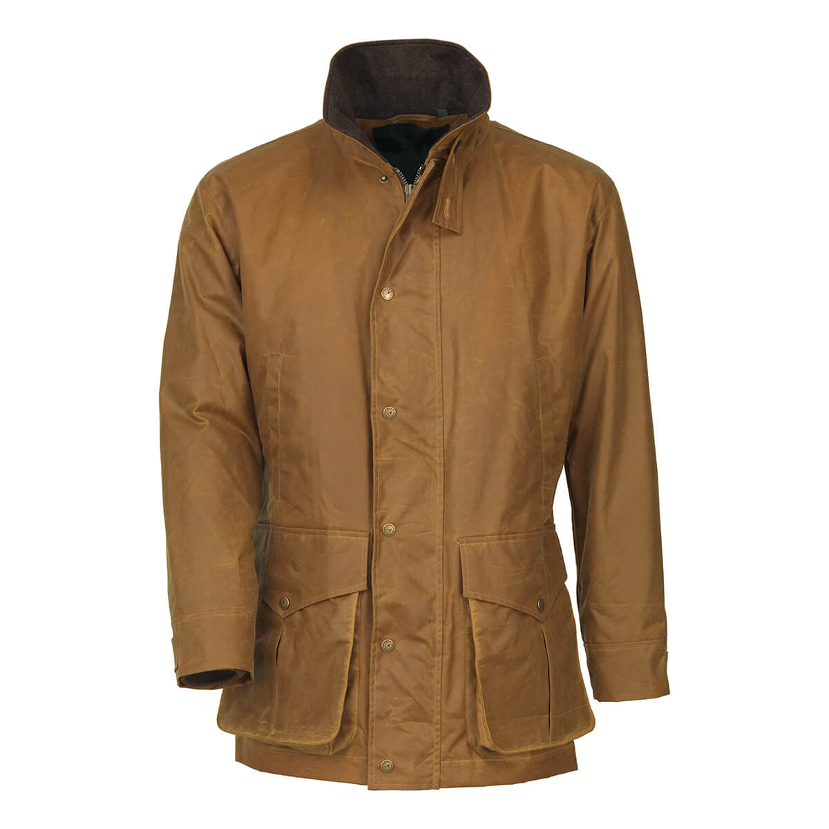 Enoch Oilskin Jacket - Stone