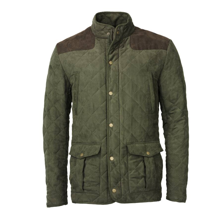 Hampton Quilted Jacket - Olive