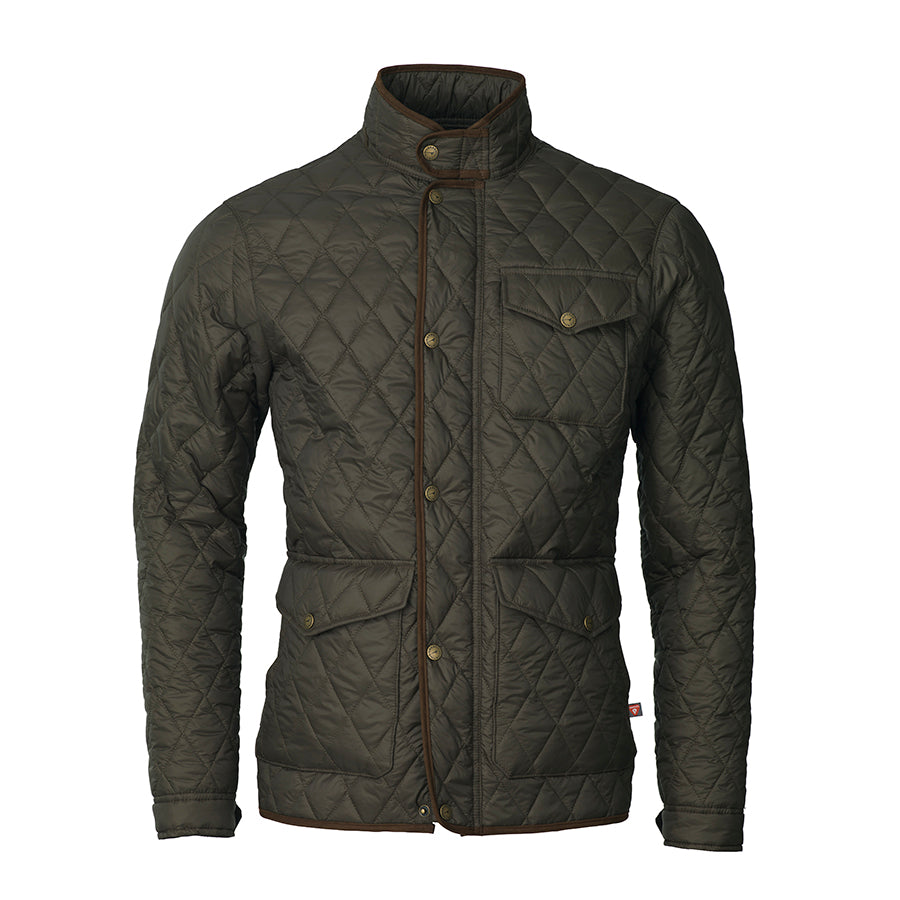 Brewster Quilted Jacket - Olive