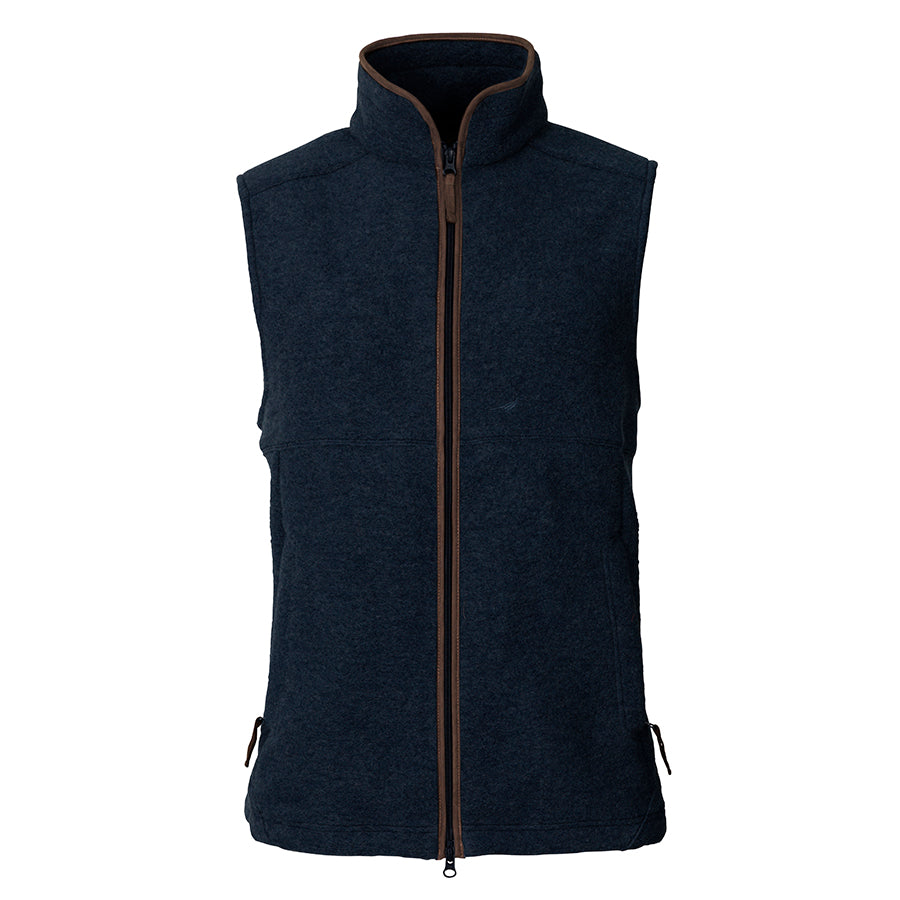 Isla Fleece Vest - Navy