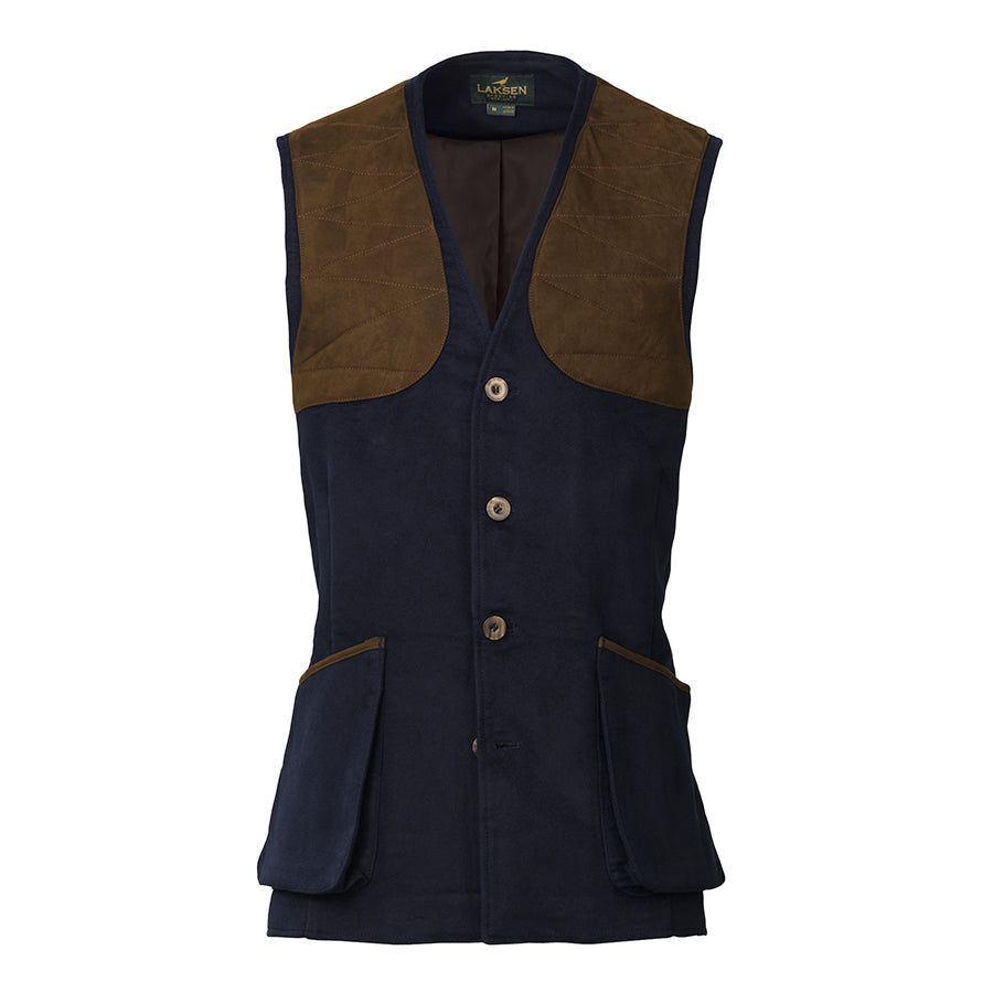 Belgravia Leith Shooting Vest - Navy