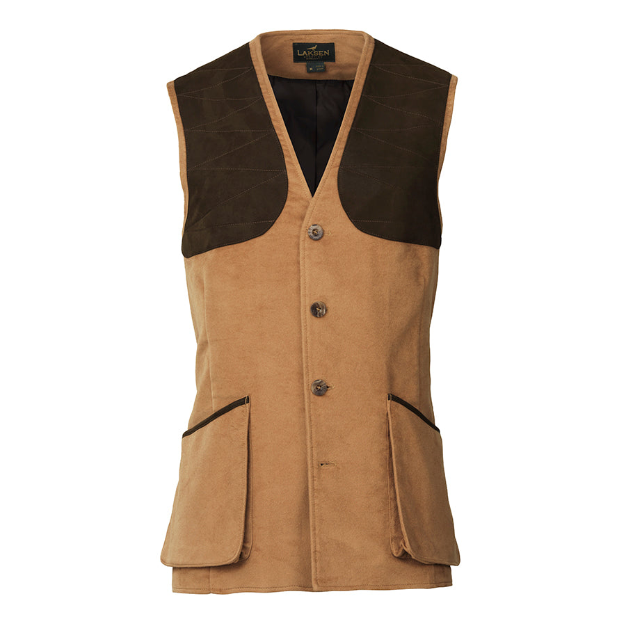 Belgravia Leith Shooting Vest - Camel