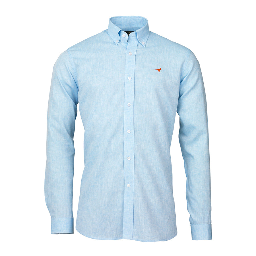 Margate Linen Shirt - Sky Blue