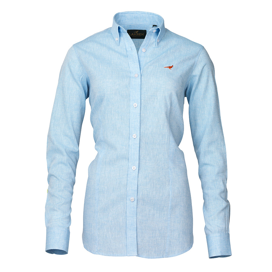 Bath Linen Shirt, Lady – Sky Blue