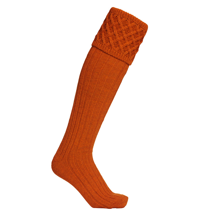 Windsor Hunting Socks - Mandarin