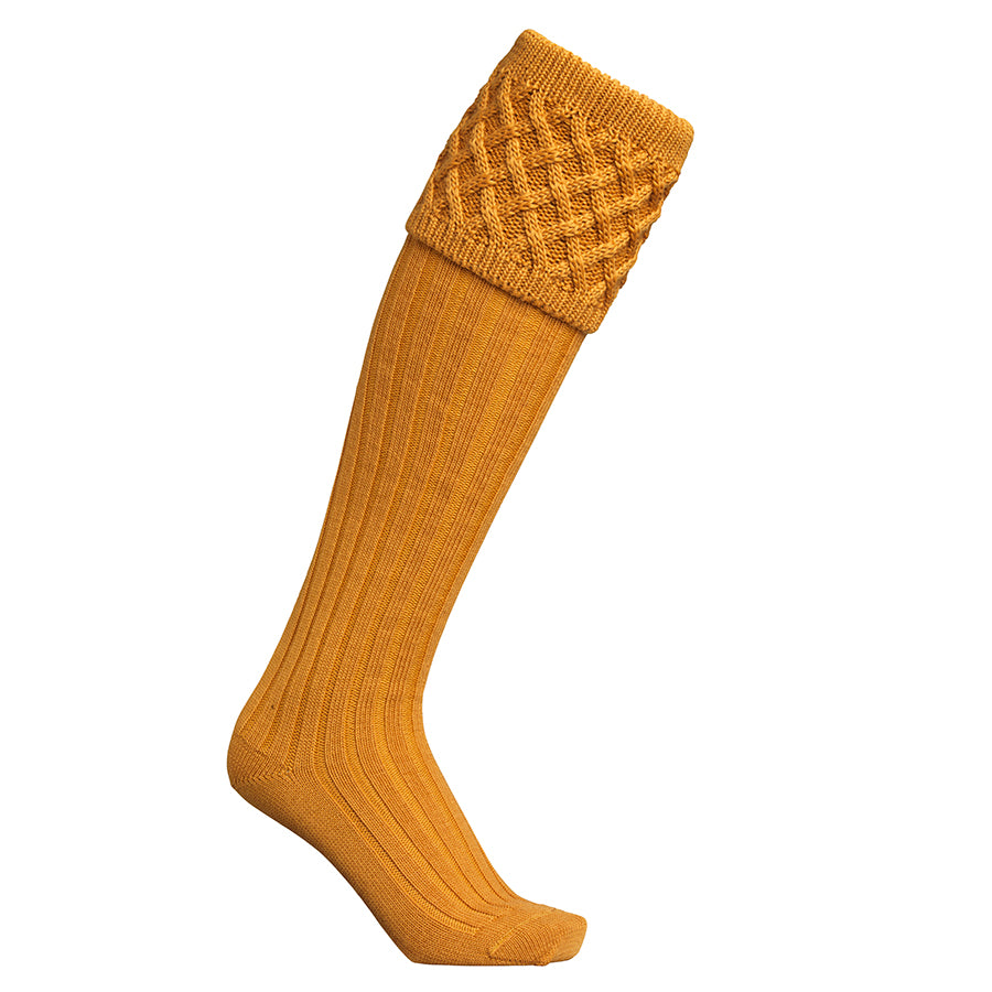 Windsor Shooting Socks - Gorse