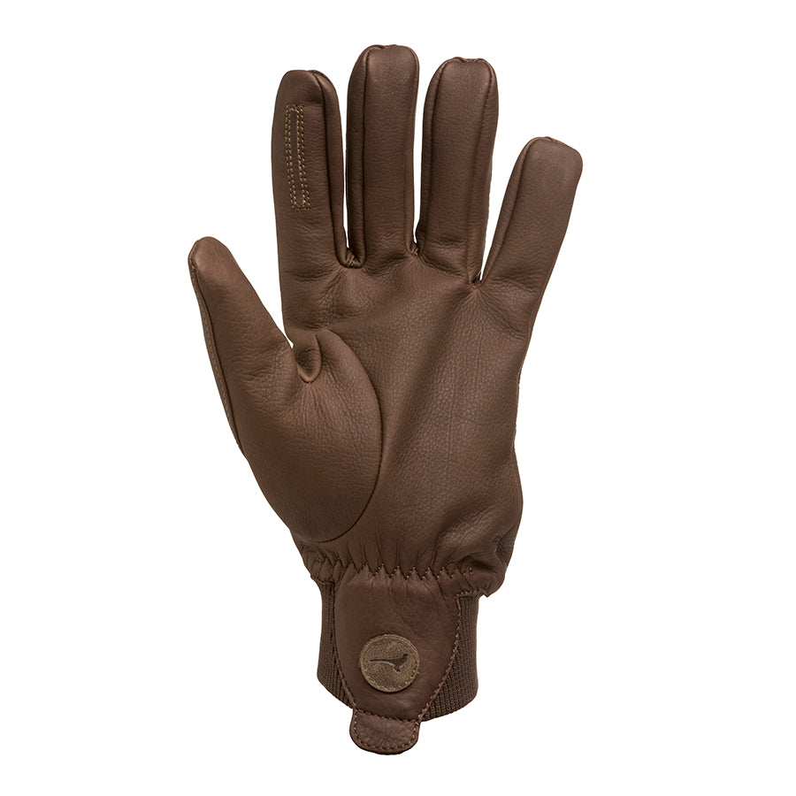 Milan Leather Gloves - Brown