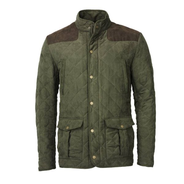 Hampton Quilted Jacket – Olive – Laksen Sporting