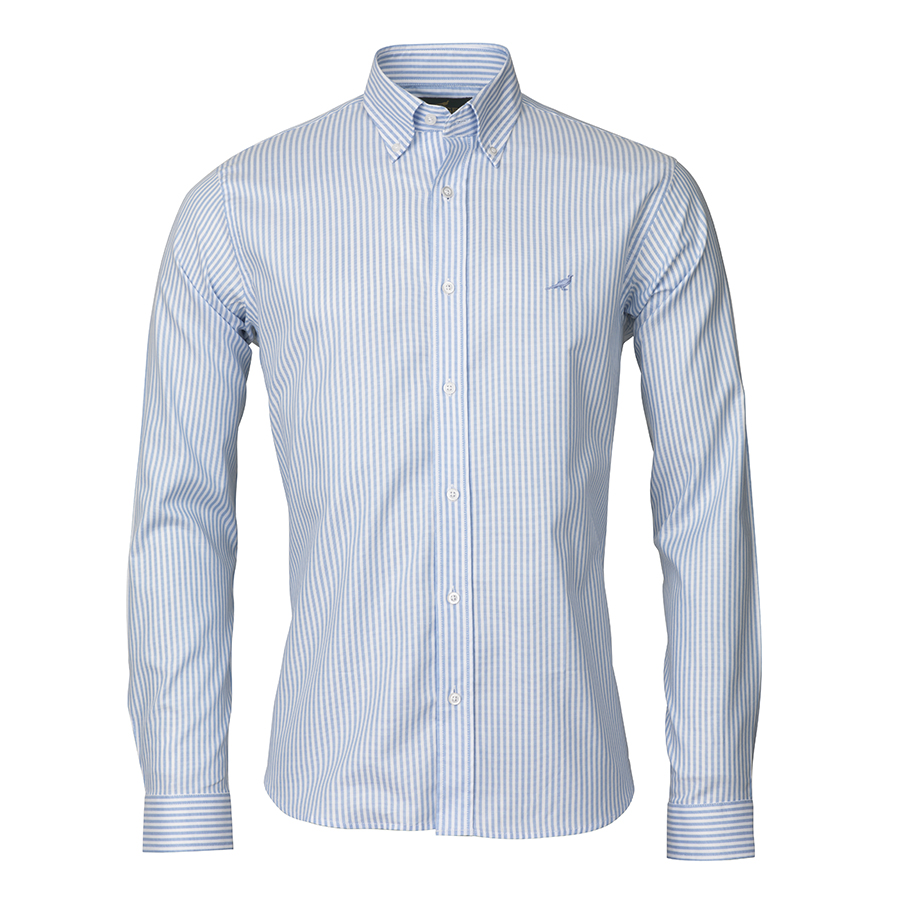 Eton 100% Oxford Cotton Shirt – Sky Blue – Laksen Sporting