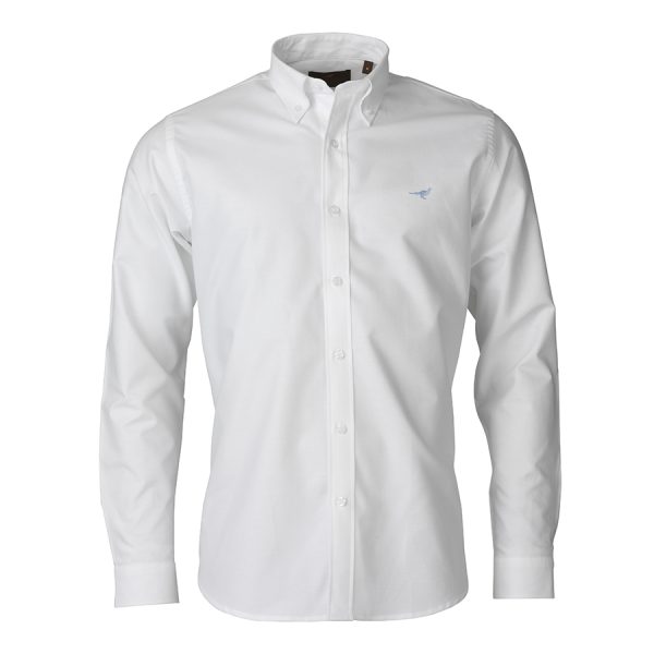 7514 Harvard Oxford shirt - white