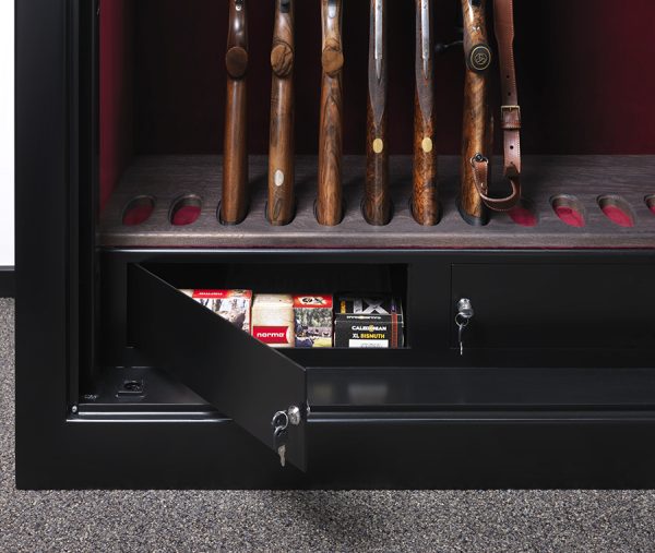 Black Castle Gun Safe - Storage room
